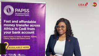 Transact In Cedis Across Africa With PAPSS at UBA [upl. by Selina421]