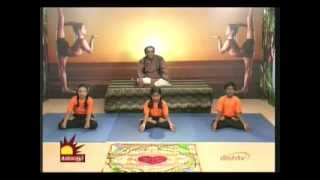 Dr Asana Andiappan Kalaignar Tv Yoga Program 05022013 [upl. by Eidnac495]