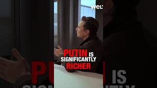 Elon Musk on Wealth quotPutin is Richer Than Mequot [upl. by Geminius]