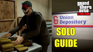 quotGet Rich Quick Solo Strategy for Union Depository Auto Shop Contract in GTA Onlinequot [upl. by Makell]