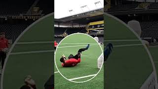 🙄⚽ How To Improve Reaction Time As A Goalkeeper 😱✅ football goalkeeper😱viral shorts shortsfeed✅ [upl. by Assilaj]