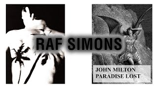 How a Book about Hell inspired Raf Simons quotBlack Palmsquot [upl. by Ahsieyk325]