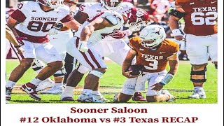 12 Oklahoma vs 3 Texas RECAP [upl. by Kiersten]