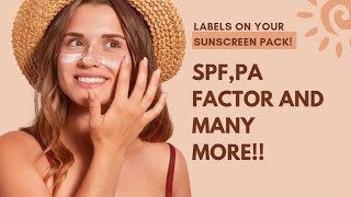 SPFPAFBROAD SPECTRUM SUNSCREEN PR LIKHE IN TERMS K MATLAB KYA Hsunscreen dermabooth [upl. by Ydasahc]