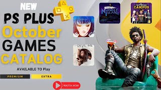 PS Plus October update 2024 [upl. by Chally]