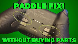 PADDLE FIX Xbox Elite 2 CONTROLLER PADDLES FIXED [upl. by Welford]