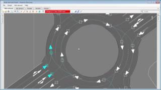 Kerbs amp Lane Points Paramics Discovery 17 [upl. by Ardyth886]