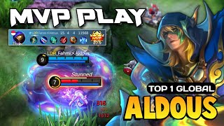 Aldous Best Build 2024  Aldous Top 1 Global Gameplay  Mobile Legends [upl. by Ezri850]