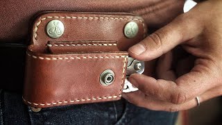 EDC MultiTool Belt Holster Tutorial [upl. by Sari477]