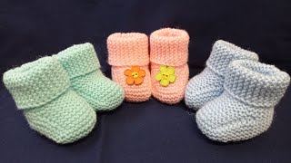 Babysocken selber strickenfür 03 Monate9cm Knit baby socks yourselffor 03 months9cm [upl. by Tigram]