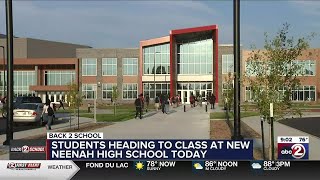 Classes start in new Neenah High School [upl. by Orren]