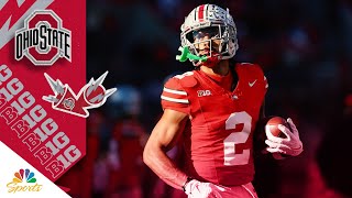 How Emeka Egbuka plans to continue strong Ohio State WR lineage  NBC Sports [upl. by Eniawtna]