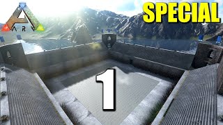 BUILDING THE EVENTBASE FOR OUR NOWIPE SERVER TazzNoWipe ark survival evolved PART1 [upl. by Naitsyrk]