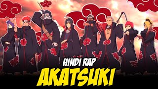 Akatsuki Hindi Rap  Rule By Dikz  Hindi Anime Rap  Naruto AMV [upl. by Doss3]