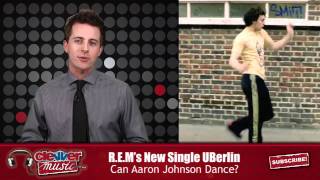 REM Aaron Johnson Get His Dance on in quotÜBerlinquot Music Video [upl. by Whitney]