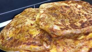 RECETTE MSEMEN FARCI  طريقه المسمن المعمر لذيذ والطريق ساهله [upl. by Shaper]