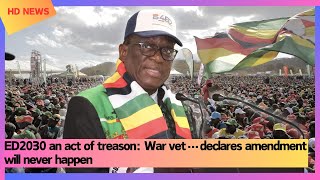 ED2030 an act of treason War vet…declares amendment will never happen [upl. by Akir]