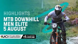 Men Elite Downhill Highlights  2023 UCI Cycling World Championships [upl. by Lunseth]