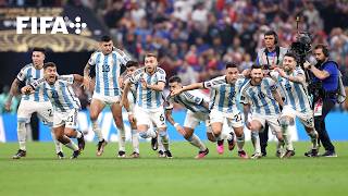 Argentina v France Full Penalty Shootout  2022 FIFAWorldCup Final [upl. by Mable]