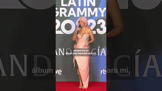 Karol G tras ganar tres Latin Grammy en Sevilla quotEste año ha sido el de cosechar en mi carreraquot [upl. by Seften]