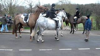 Portman Boxing Day Hunt Meet In Blandford Forumavi [upl. by Eilrebma494]