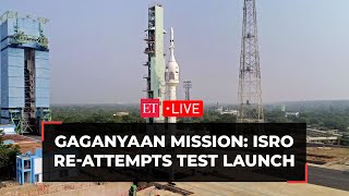 ISRO successfully launches Gaganyaan mission test flight [upl. by Irem690]