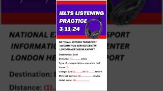 IELTS Listening Practice Test 2024 with Answers IELTSListening [upl. by Yvor364]