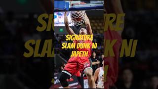 Japeth Aguilar GIGIL sa kanyang Signature Dunk  shorts shortvideo japethaguilar [upl. by Dunstan]