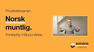 Norsk  Muntlig eksamen [upl. by Nagiem]