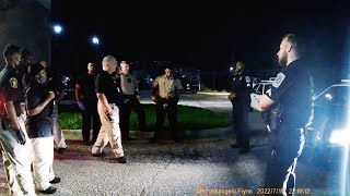 Body cam videos capture showdown at Muscogee County Jail between cops sheriffs deputies [upl. by Attelrahs]