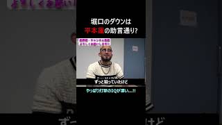 平本蓮のアドバイス通り堀口からダウンをとるペティス rizin47 堀口恭司 rizin 平本蓮 shorts セルジオペティス [upl. by Sand]