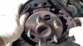 How To Replace Drum Brake Shoes Full  EricTheCarGuy [upl. by Eimat467]