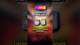 Prono foot Liverpool Aston Villa Premier League anglaise pronostic [upl. by Weismann330]