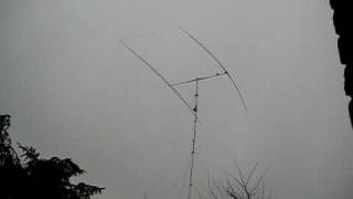 Moxon antenna in thunderstorm [upl. by Ut181]