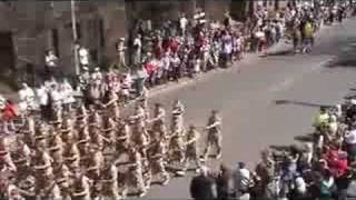 Coldstream Guards Welcome Home Parade [upl. by Eidur]