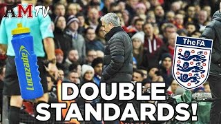 DOUBLE STANDARDS  The FA Suspend Mourinho For Kicking A Bottle [upl. by Einnek]