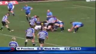 WRN Currie Cup Round 9 WP vs Bulls [upl. by Ceil459]