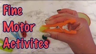 Fine Motor Activites [upl. by Rind]