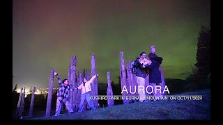 🇨🇦2024 Aurora at Kushiro Park in Burnaby Mountain on Oct11 [upl. by Cheffetz]