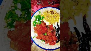 Nij hate toire kore nilam tomato 🍅vorta subscribe love food duetting [upl. by Lotsirb]