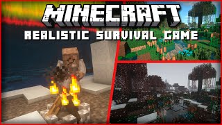 Mods that Transform Minecraft into a Realistic Survival Game [upl. by Eanod]