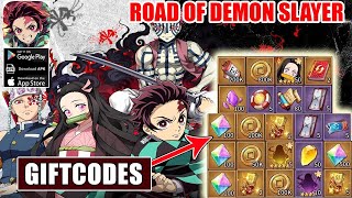 Road Of Demon Slayer amp All 4 Giftcodes  4 Codes Road Of Demon Slayer  How to Redeem Code [upl. by Drona]