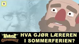 Hva gjør læreren i sommerferien [upl. by Hpesoy964]