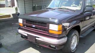 1993 Ford Explorer Limited Before and After Overhaul Detailing [upl. by Nawuq]