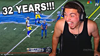 LIONS WIN THEIR FIRST PLAYOFF GAME IN 32 YEARS Lions Vs Rams 2023 Wild Card Highlights Reaction [upl. by Holloway757]