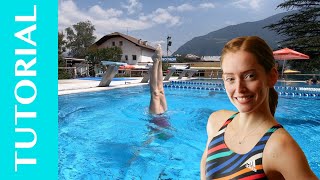 Learn the Teide Figure  Artistic Swimming Tutorial 13 [upl. by Costanza]