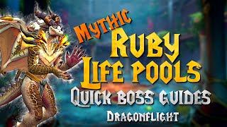 Mythic Ruby Life Pools  QUICK BOSS GUIDE   Dragonflight Season 1 [upl. by Liag]