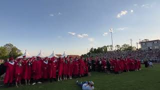 Fauquier High School Graduation 2022  Cap Throwing [upl. by Yoccm]