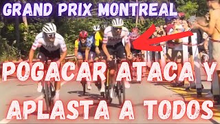 RESUMEN GRAND PRIX DE MONTREAL 2024POGACAR ATACA Y APLASTA [upl. by Faina]