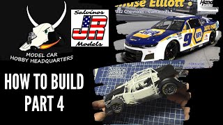 How To Build The New Salvinos JR Models NASCAR Next Gen Camaro Part4 Ep207 [upl. by Sabino]